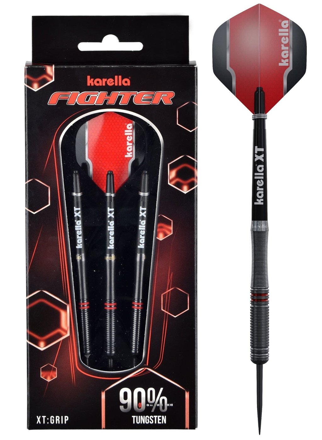 Dardos Karella Fighter 90% Punta de Acero