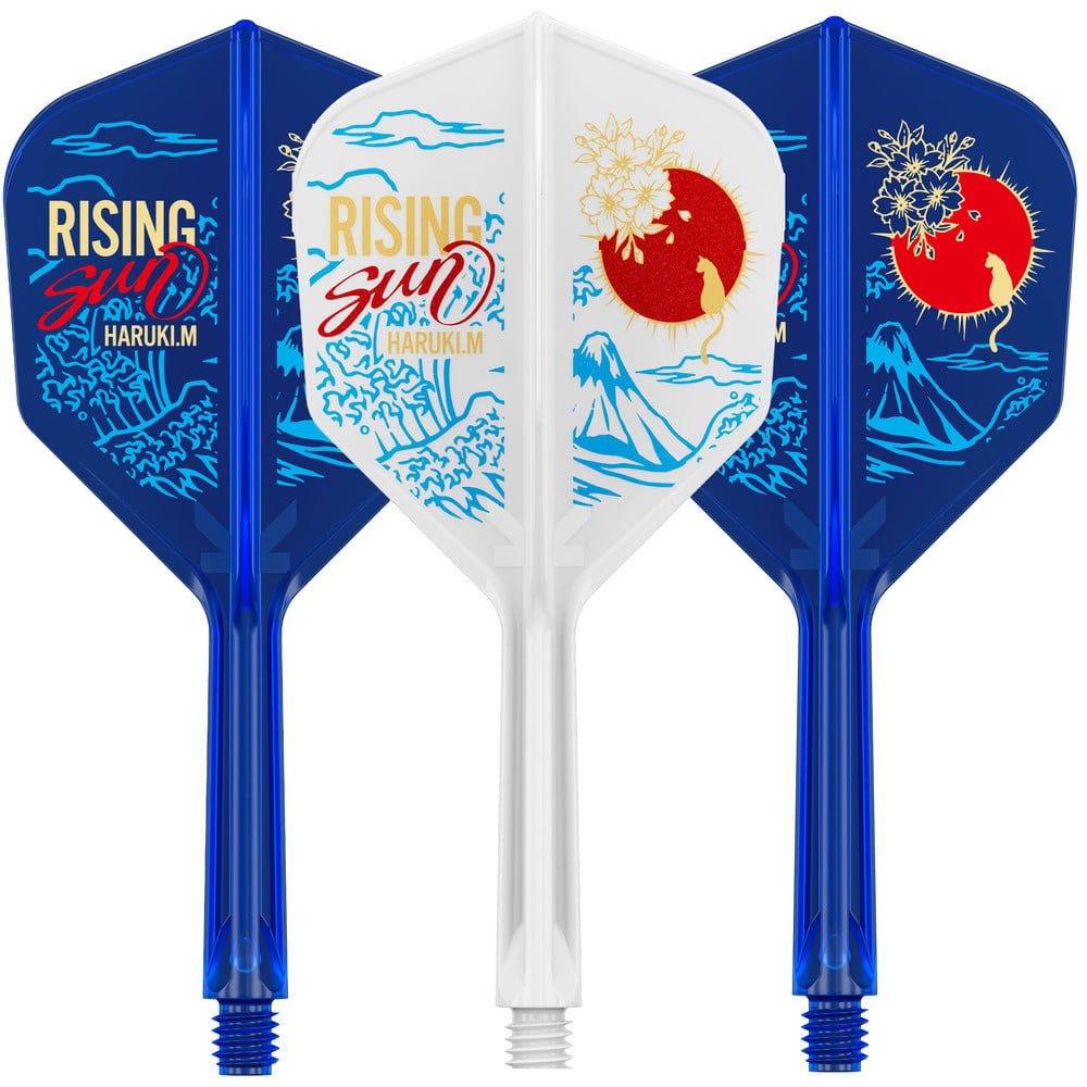 Target Japan K-Flex Haruki Muramatsu Rising Sun NO6 Darts Flights