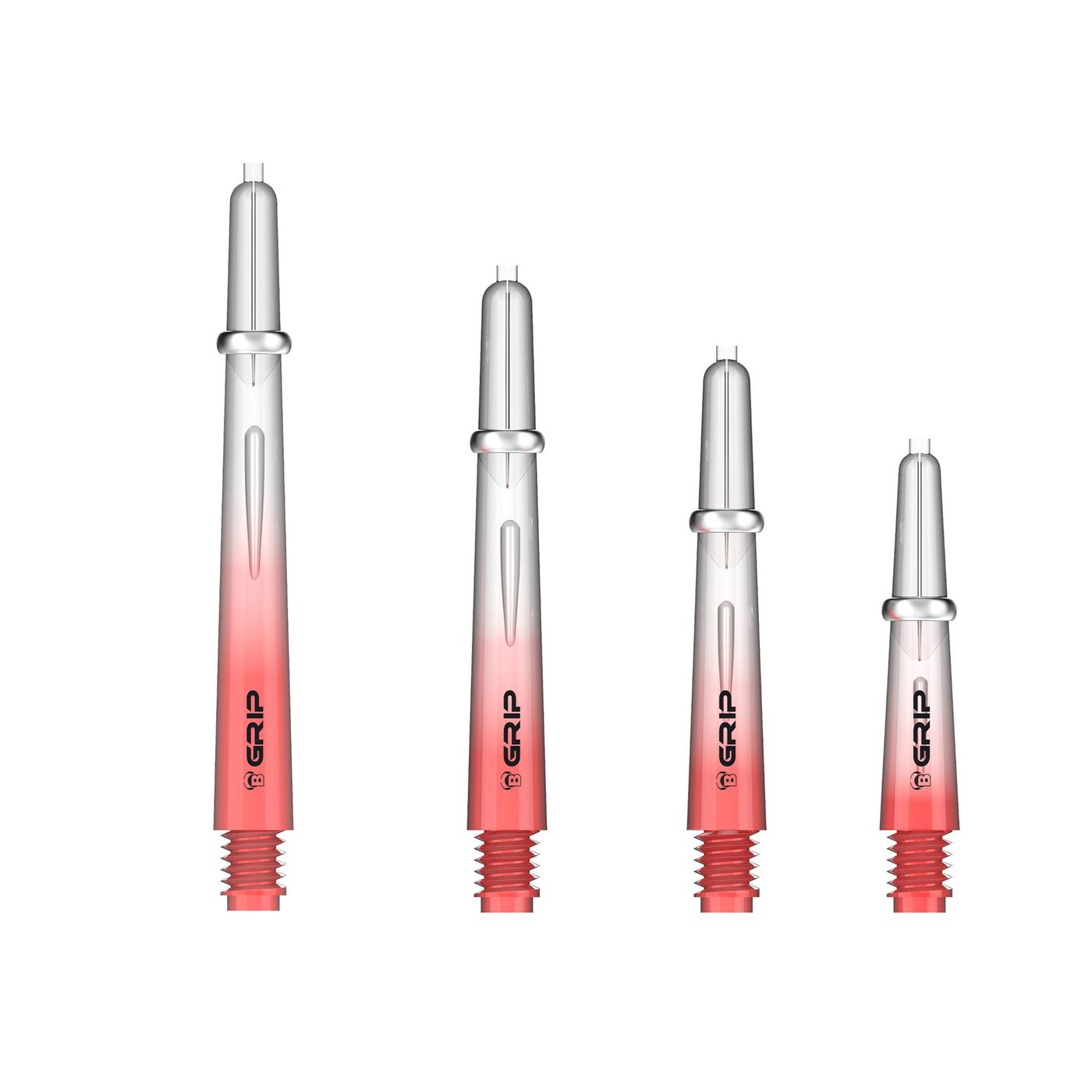 BULL'S B-Grip-2 TTC Red Darts Shafts