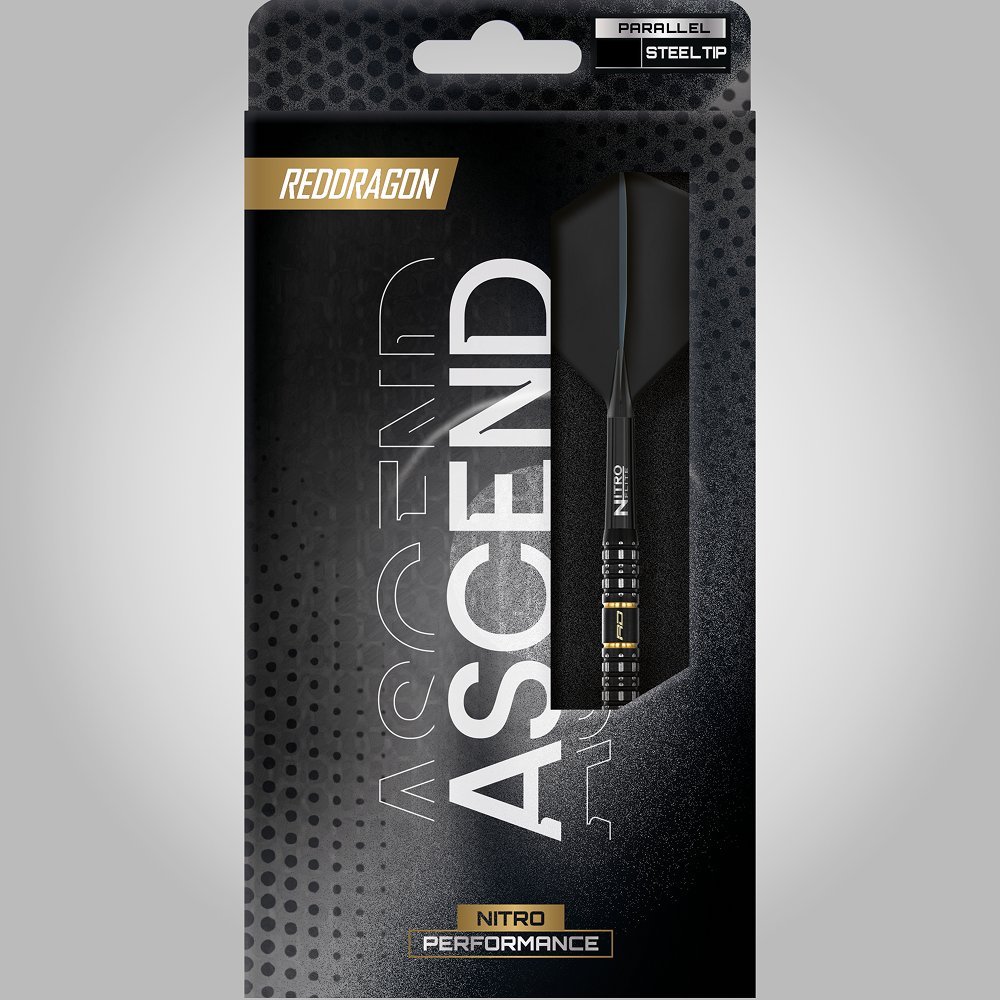Red Dragon Ascend Parallel 90% - Steel Tip Darts - Dartshopper.com
