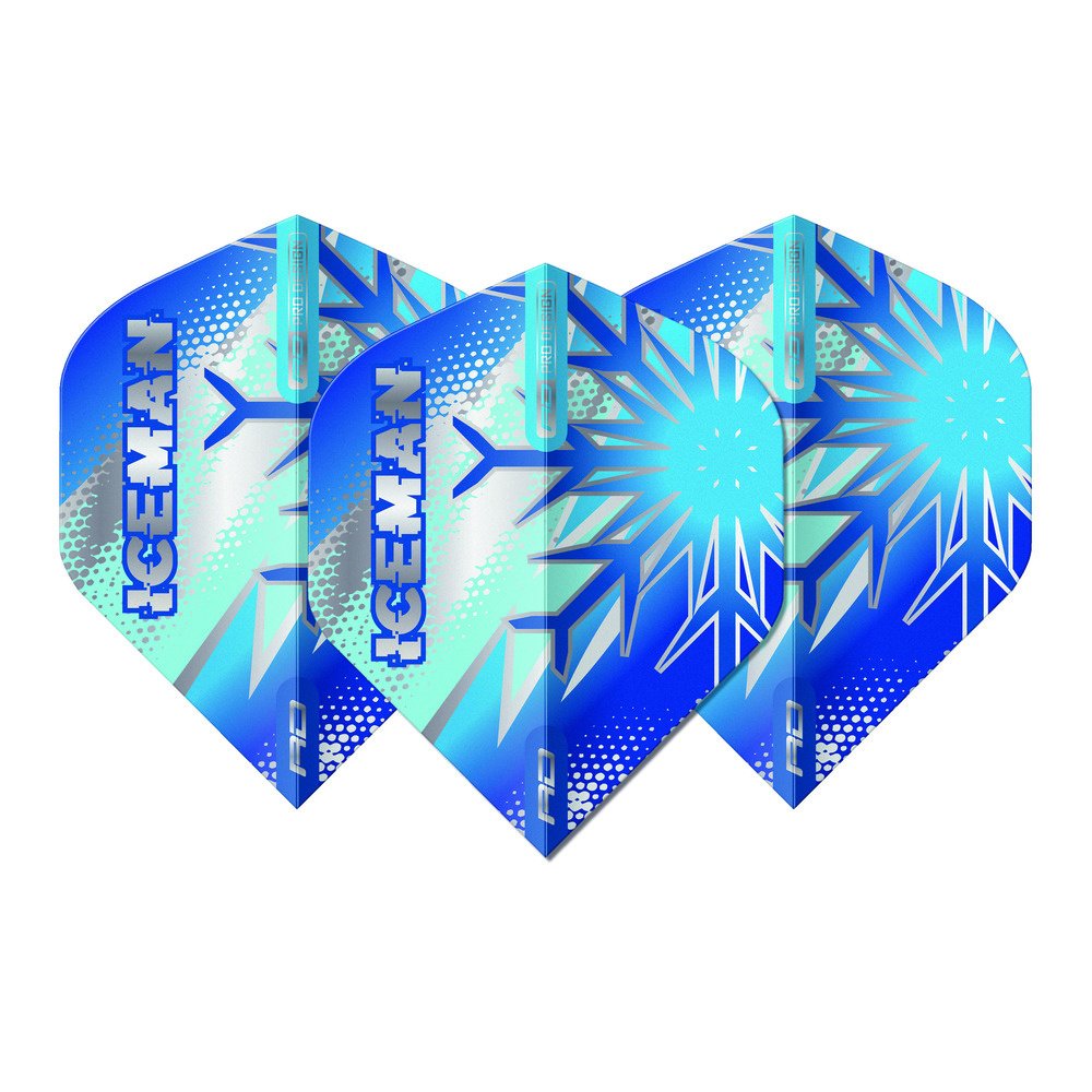 Red Dragon Gerwyn Price Hardcore Premium Blue Flake Darts Flights