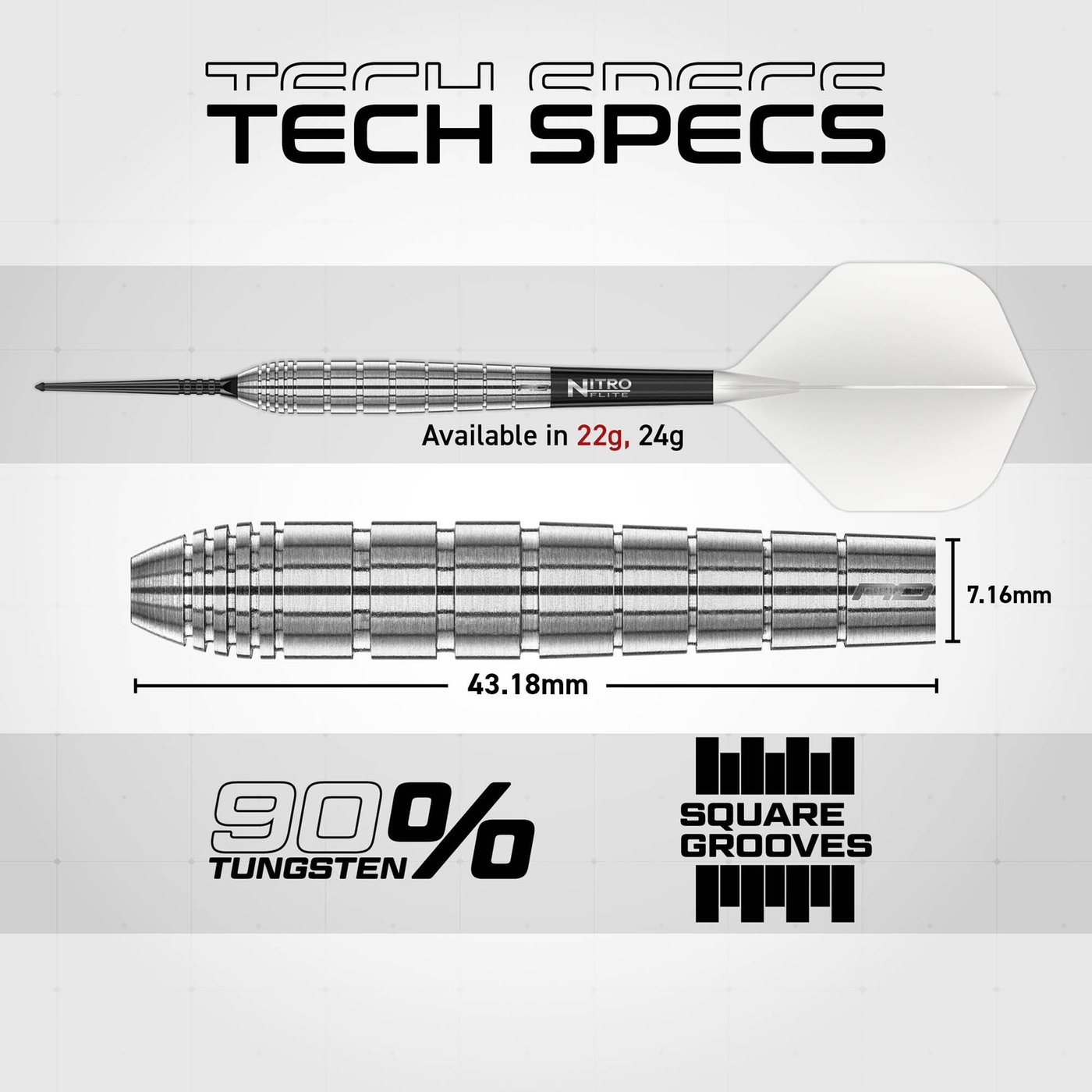 Red Dragon Luke Humphries TX1 Pioneer Switch Point 90% - Steel Tip