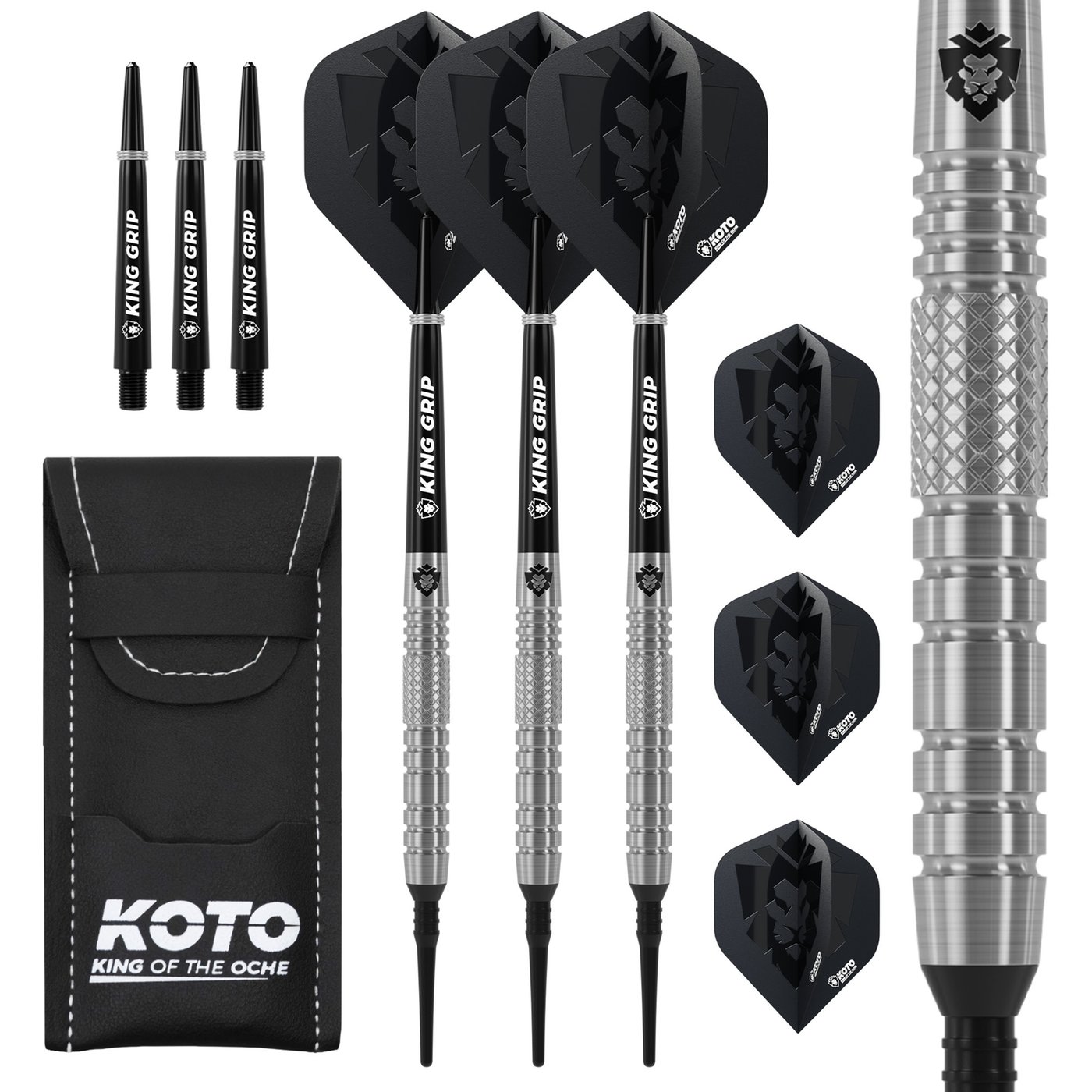 Dardos KOTO Kingfly V2 90% Punta de Plástico