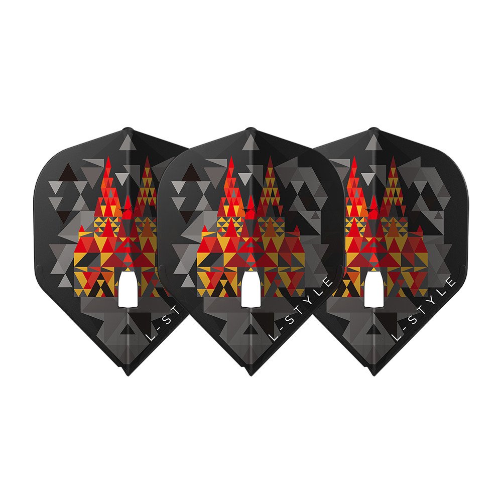 L-Style L1 Pro Florian Hempel V2 Black - Dart Flights