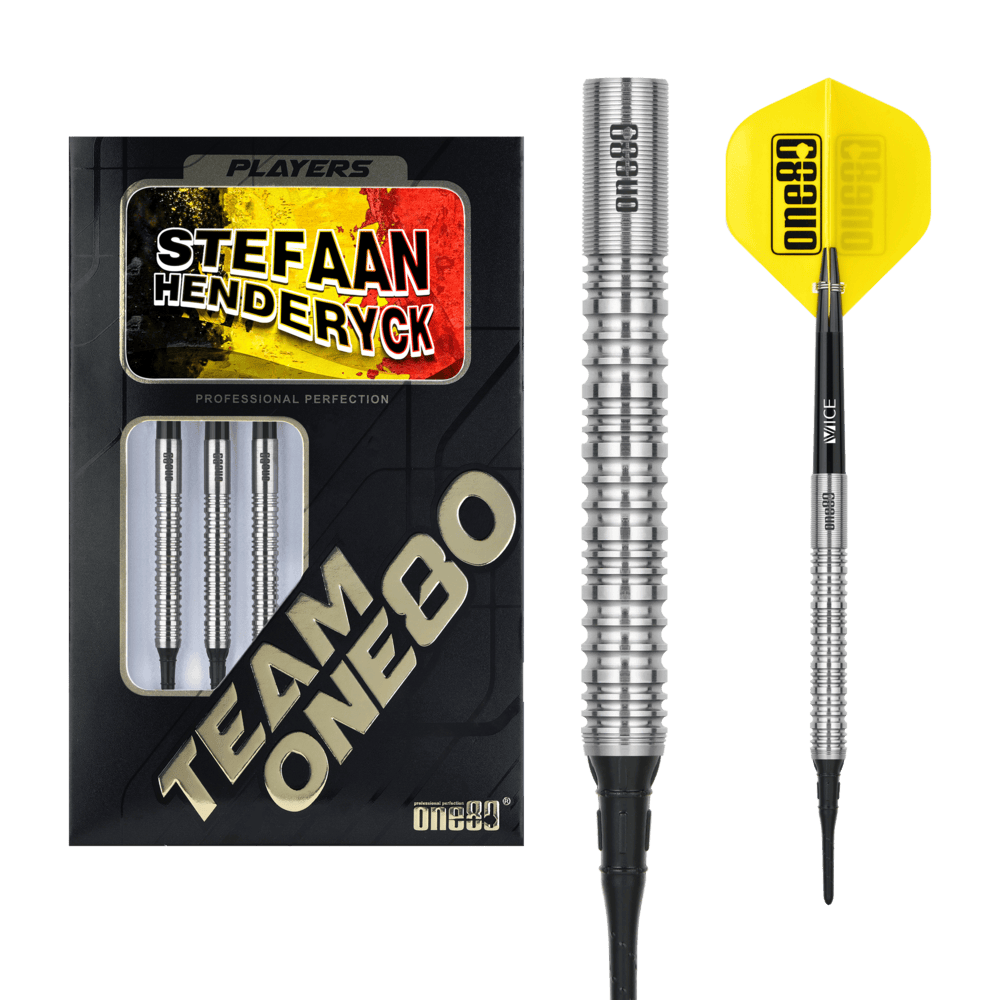 ロッド Be180 ONE80 Stefaan Henderyck 90% - Soft Tip Darts - Dartshopper.com