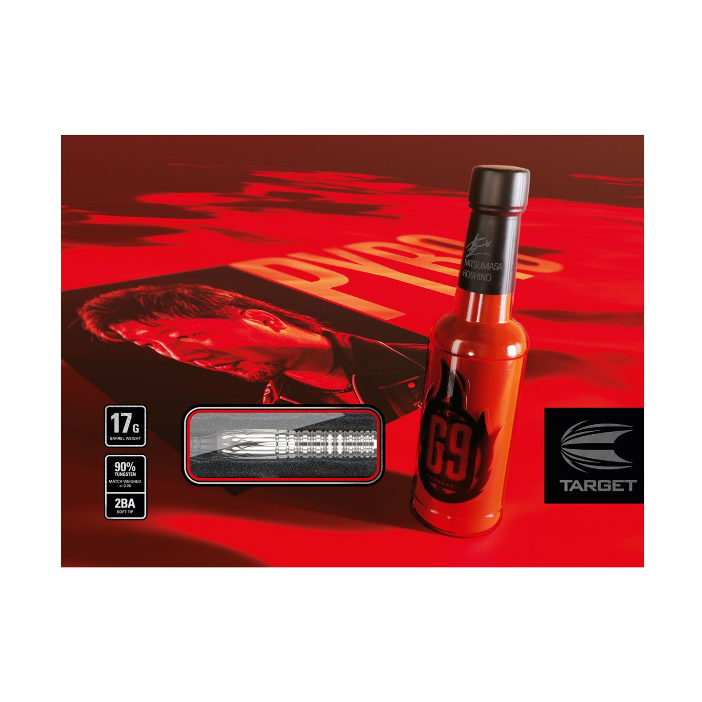 Target Japan Pyro G9 90% Soft Tip Darts