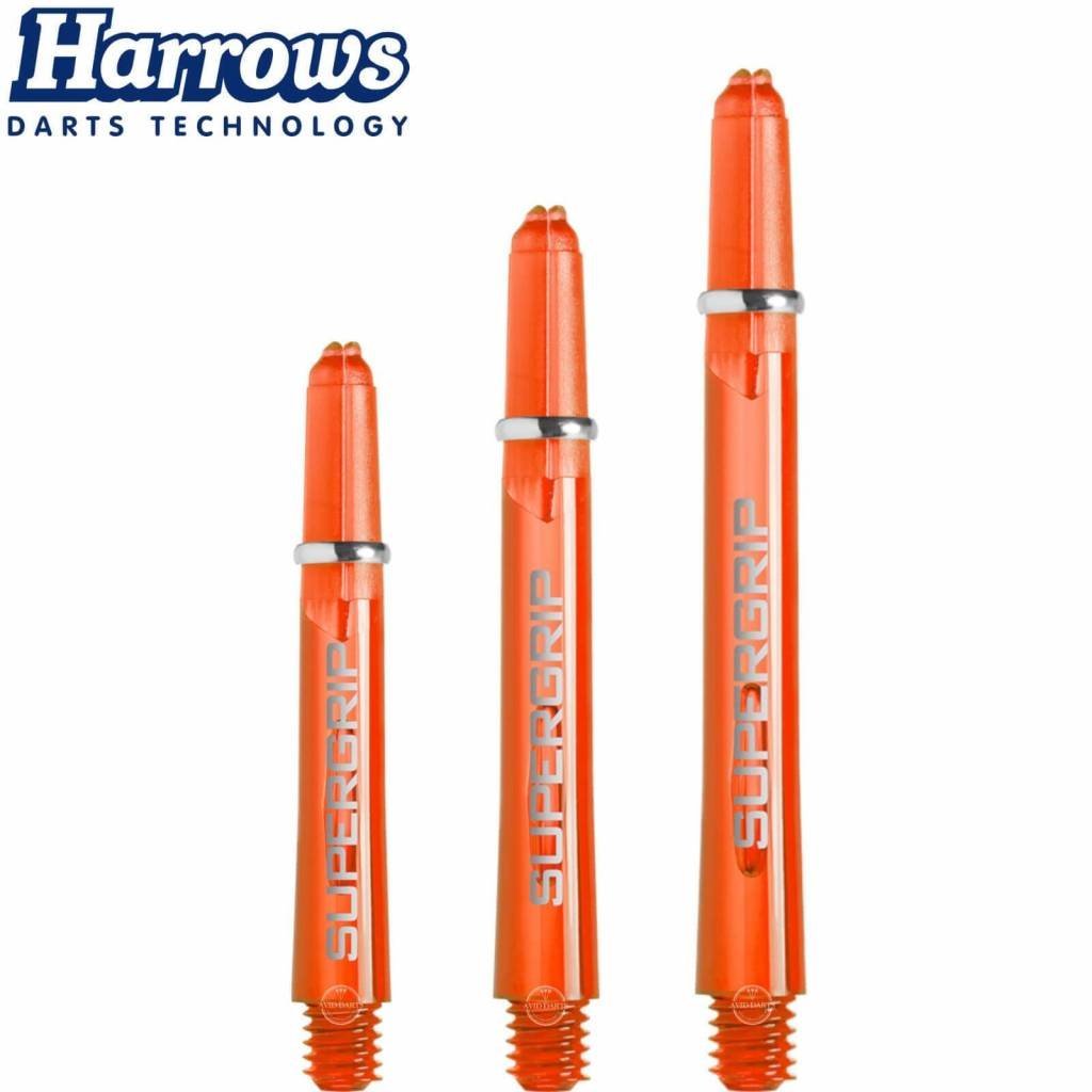 Harrows Supergrip Orange Darts Shafts