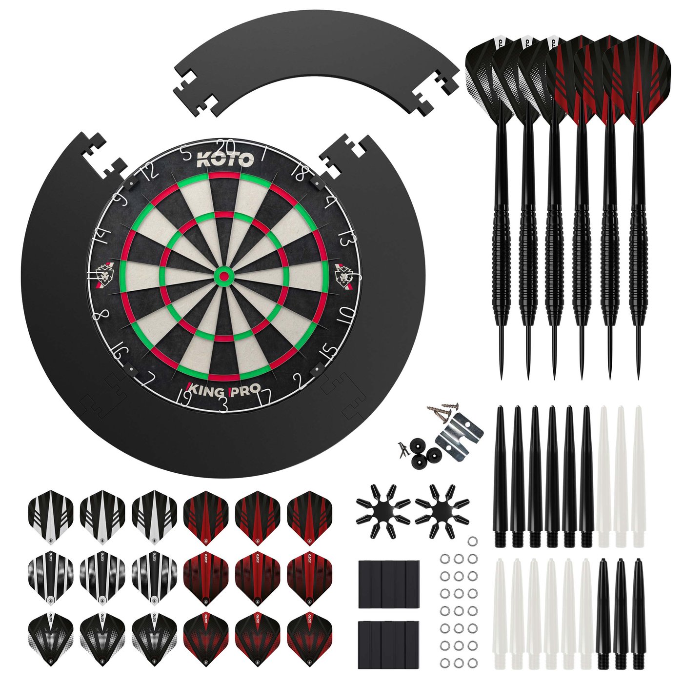 KOTO King Pro + Surround + KOTO Accessory Kit Steeltip Black 90 Pieces