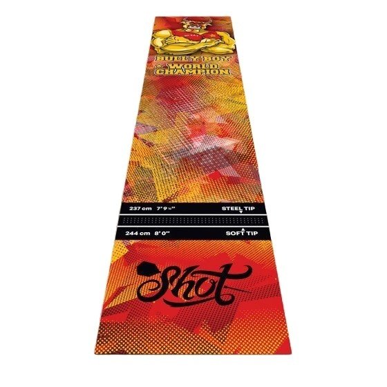 [Tweedekans] Shot Michael Smith Rubber Dartmat 300x60cm