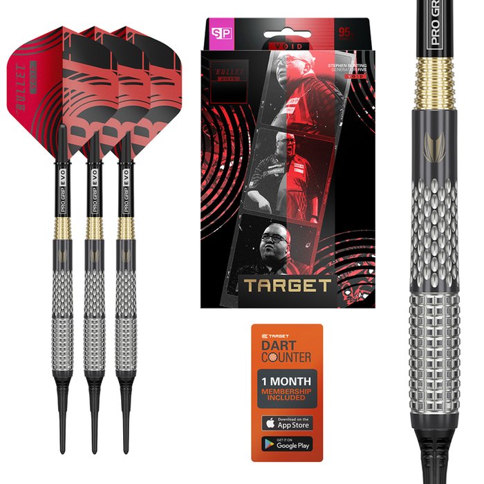 Target Stephen Bunting G5 Void 95% - Lotki Soft - Dartshopper