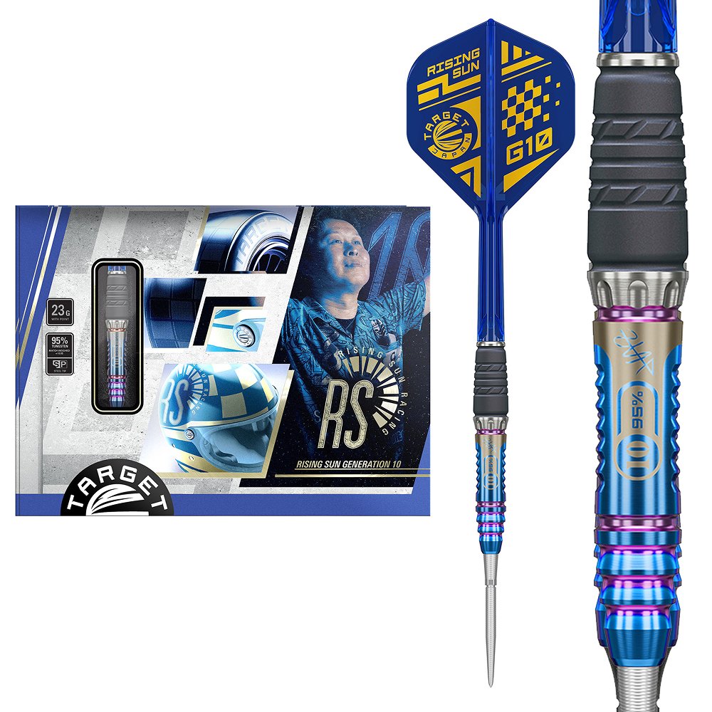 Target Japan Haruki Muramatsu Rising Sun G10 Swiss Point 95% - Dartpfeile