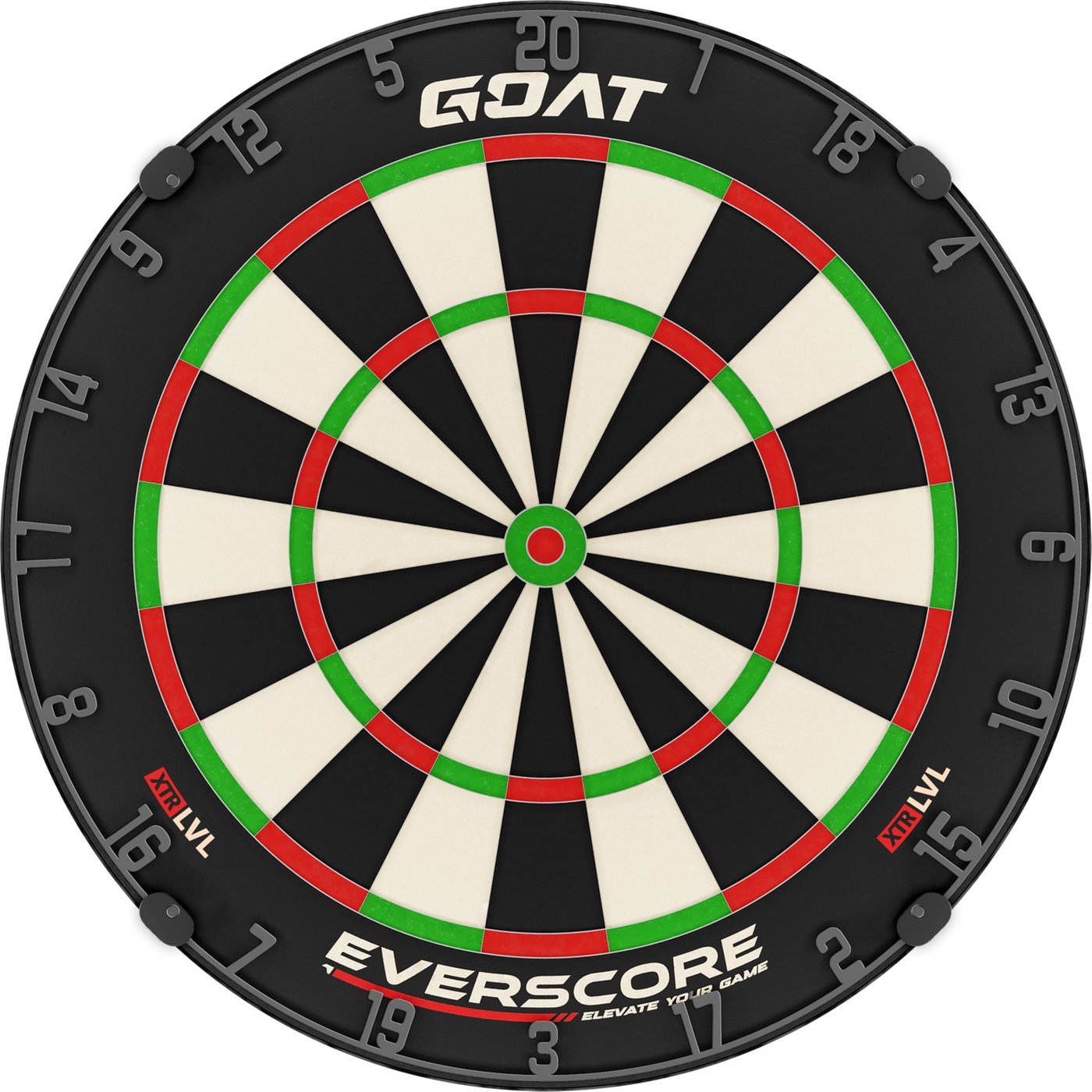 GOAT Everscore XTR LVL - Professional Dartboard
