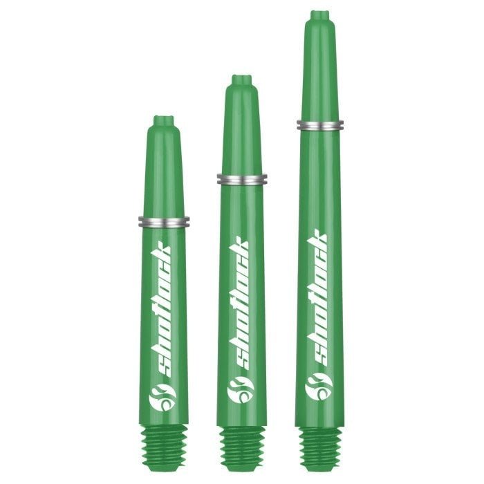 Shot Lock Green Darts Shafts