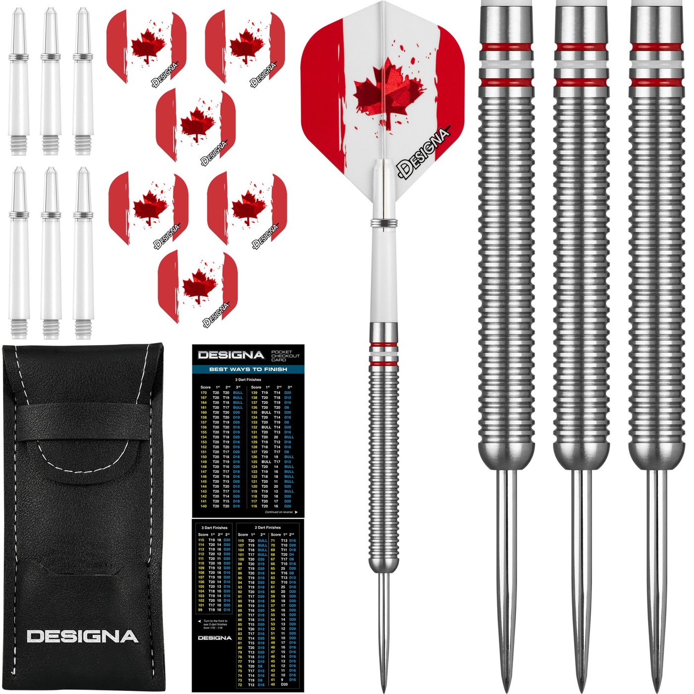 Patriot X Canada 90% - Fléchettes pointe Acier