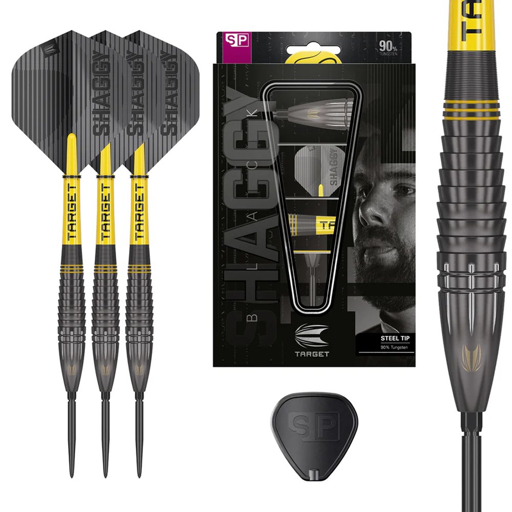Target Scott Williams Black Swiss Point 90% - Steel Tip Darts
