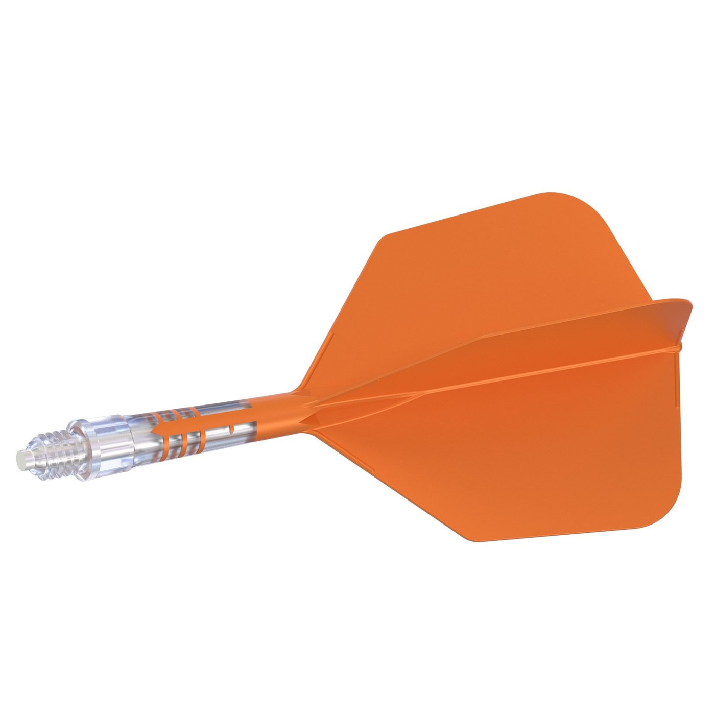 Cuesoul ROST T19 Integrated Dart Flights Big Wing Carbon Orange Dart Flights