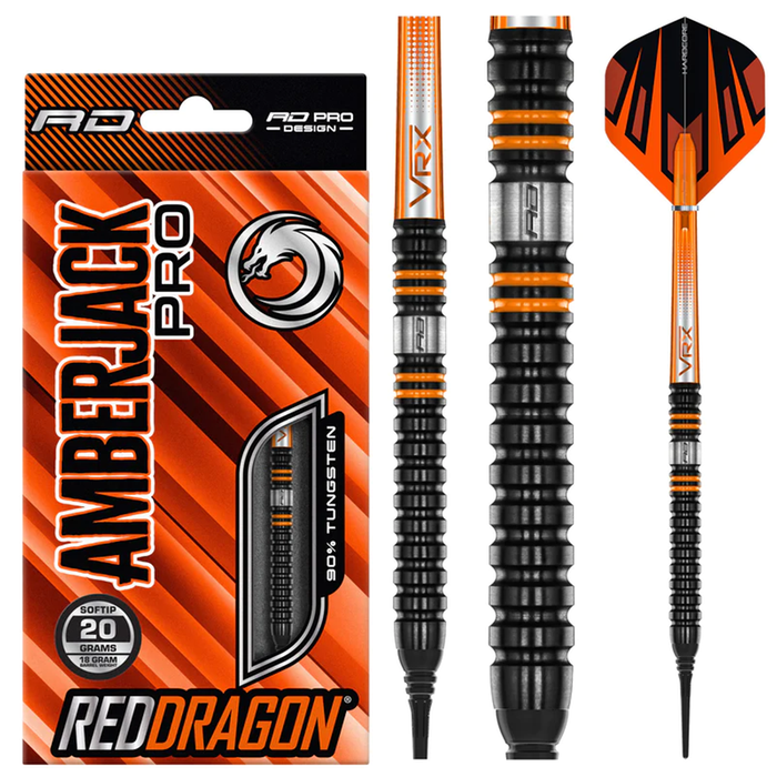 RED DRAGON Pegasus Freccette Soft Tungsteno 20g con Alette Freccetta