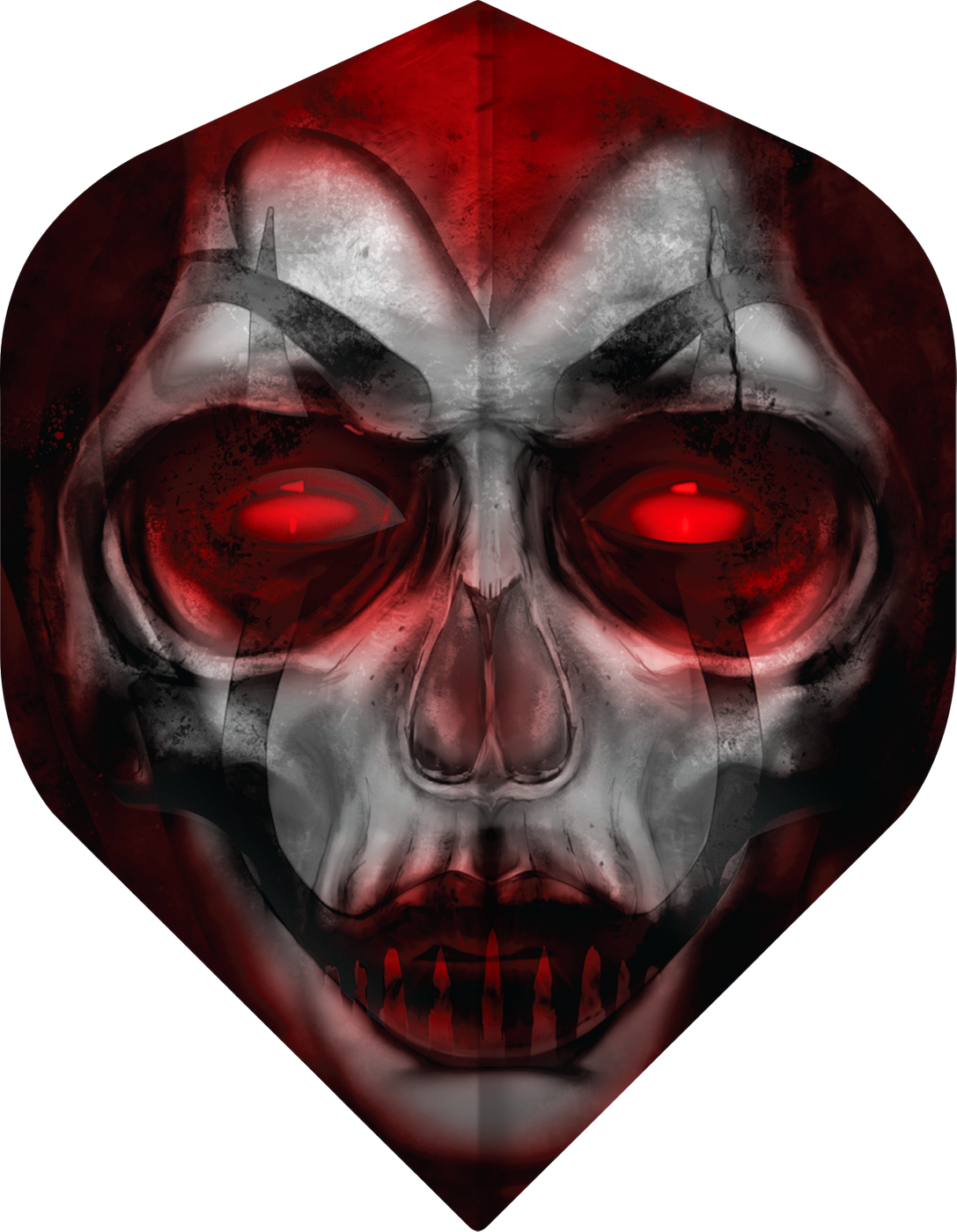 Designa Horror Show - Jester Queen NO2 Darts Flights