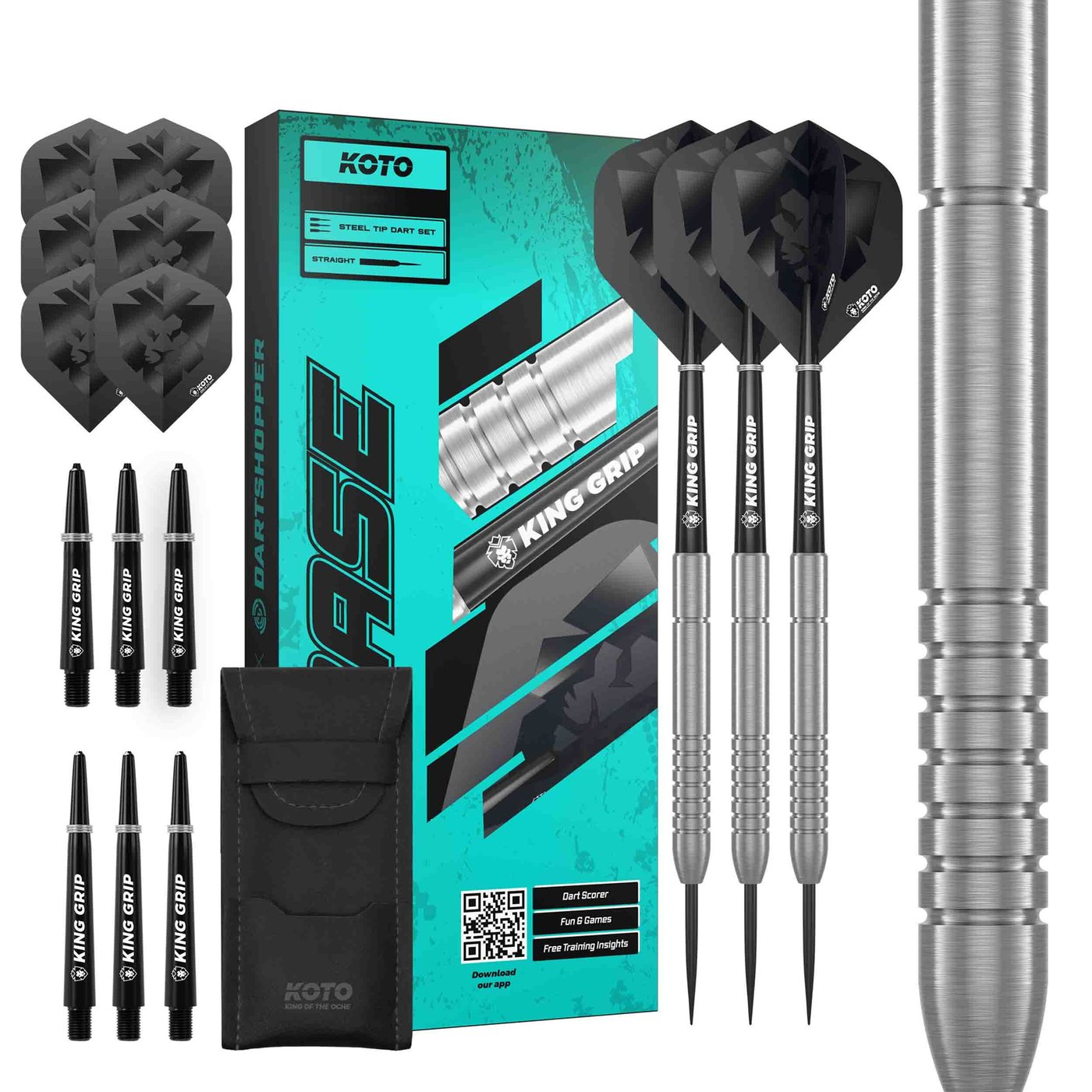KOTO King Base 90% Freccette Steel Darts