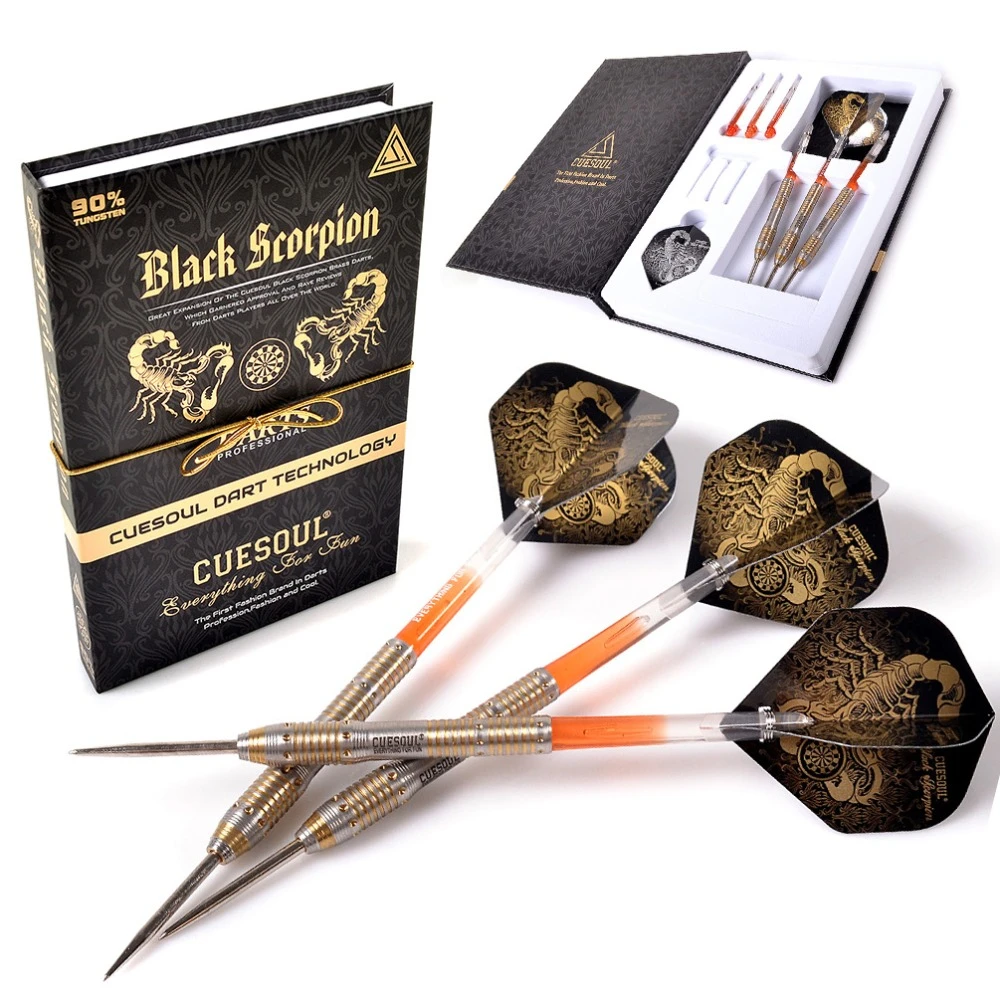 Cuesoul Scorpion Gold 90% - Steel Tip Darts