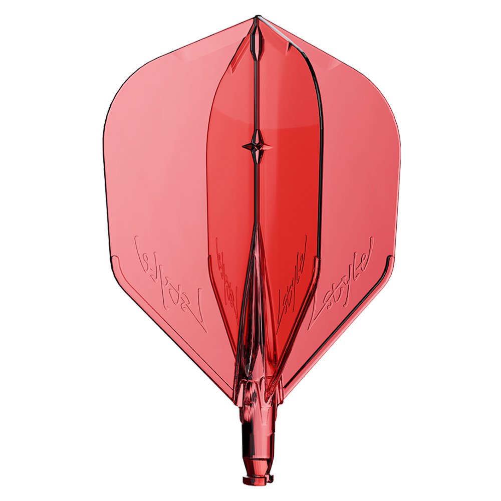 L-Style L-System L3 Clear Red - Dart Flights