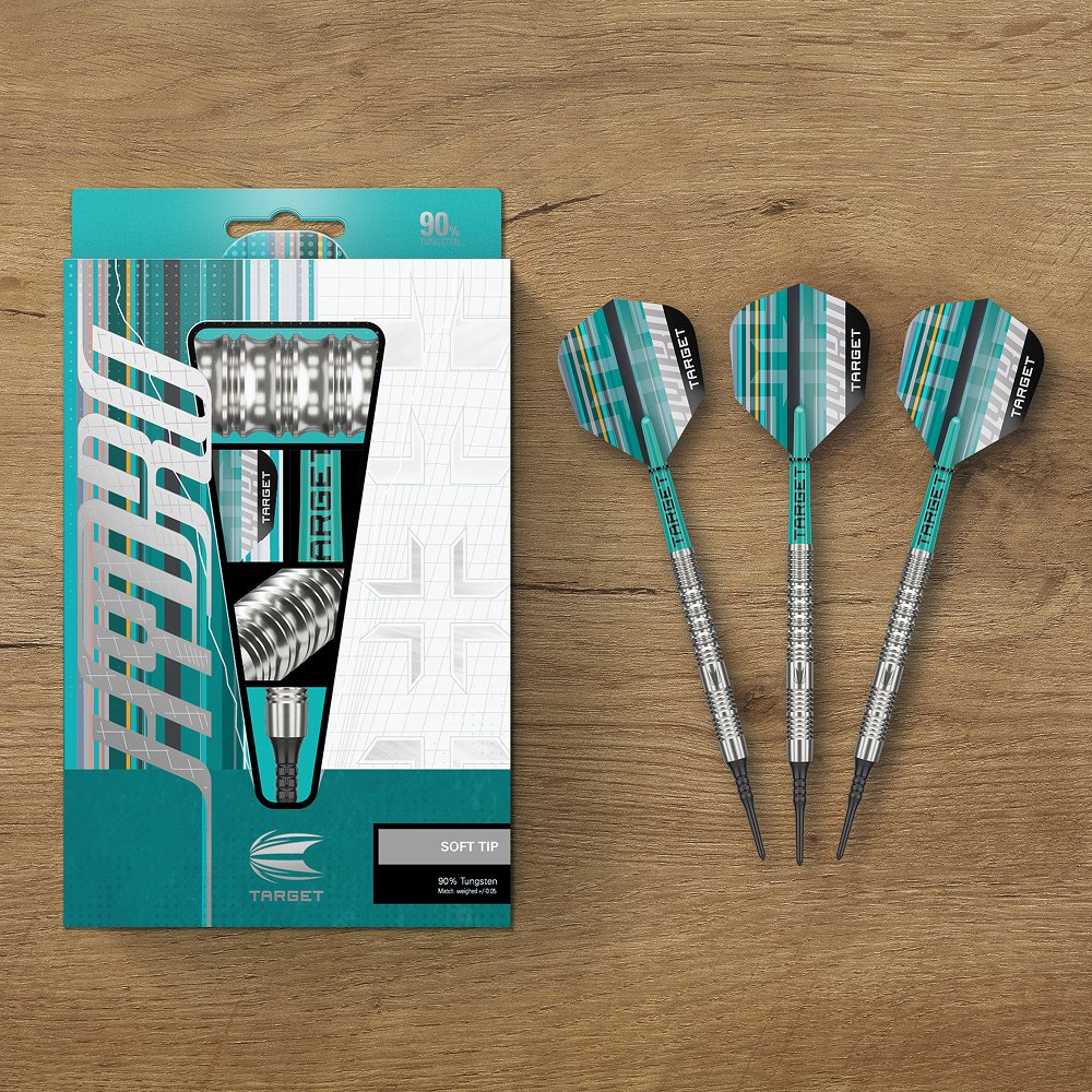 Target Hydro 12 90% Soft Tip Darts - Dartshopper.eu
