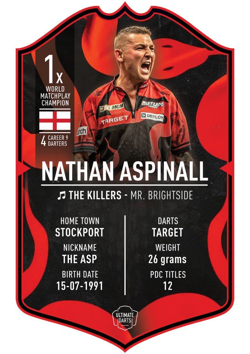 Ultimate Card Nathan Aspinall 2026