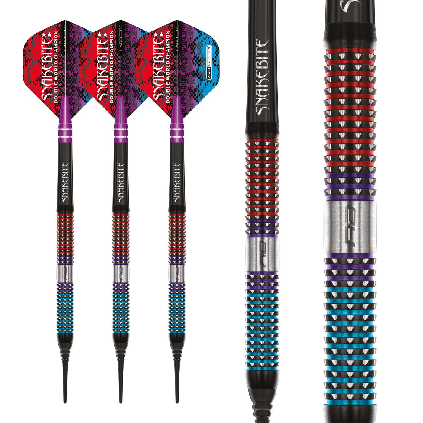 Red Dragon Peter Wright Spirit 90% Soft Tip Darts