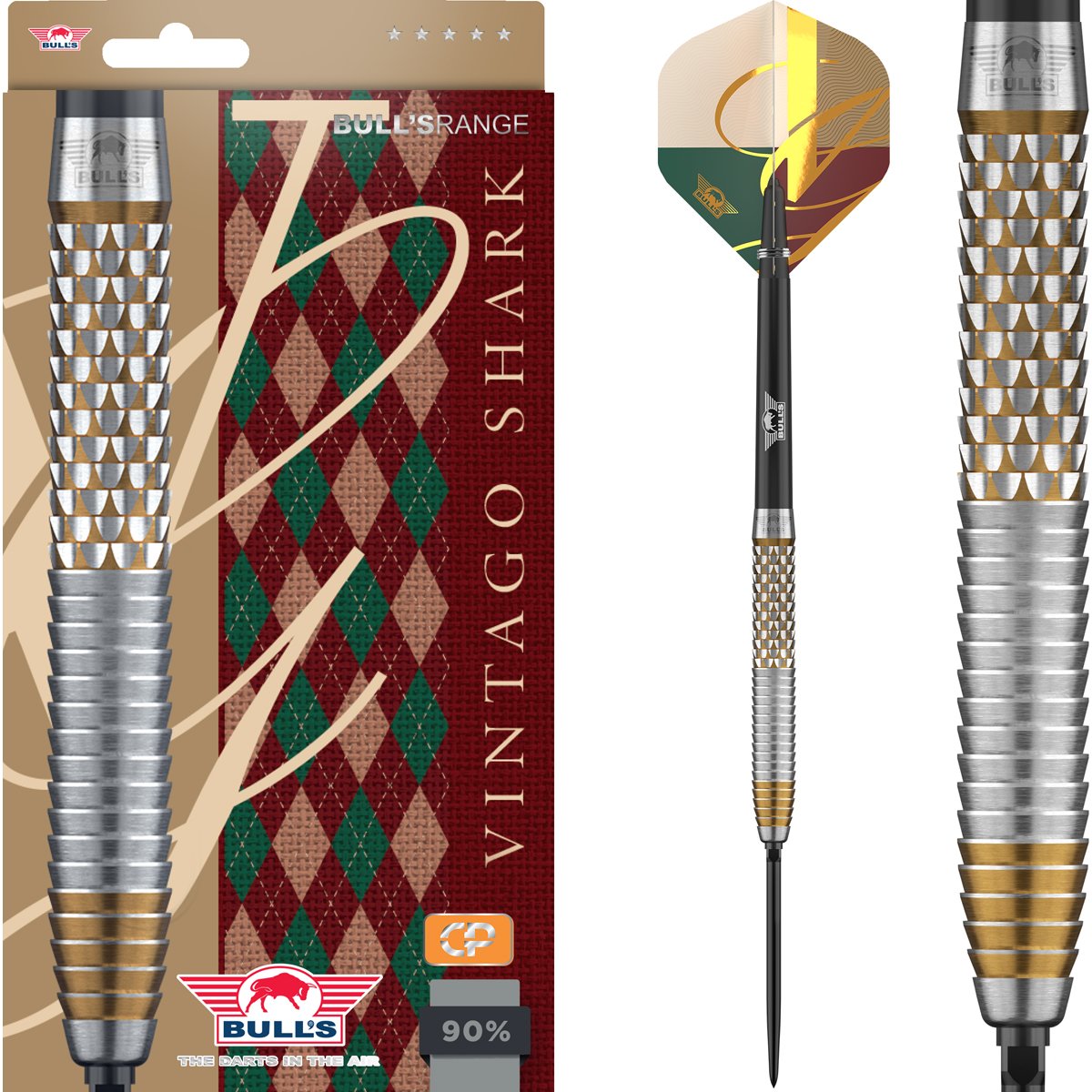 [Tweedekans] Bull's Vintago Shark Convertible Point 90%-23gram