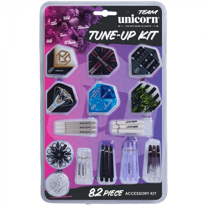 Customizable 3D Printed Dart Holder / Stand For 6 Darts – Mini Unicorn Design – Manio3DP