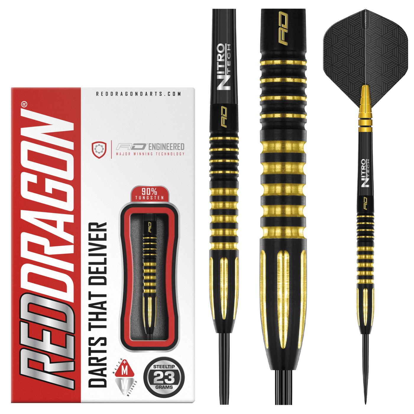 Red Dragon Neil Duff 90% Darts
