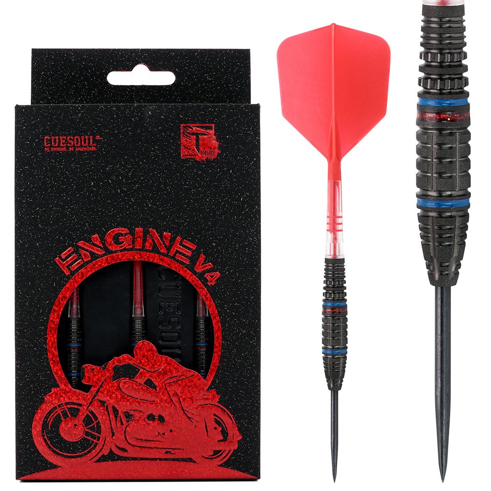 Cuesoul Engine V4 Red Hope 90% - Dartpijlen