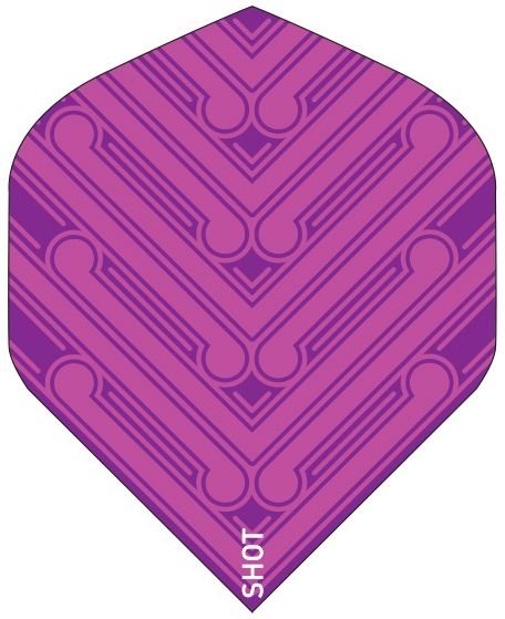 Shot Manu Pink Std. Darts Flights