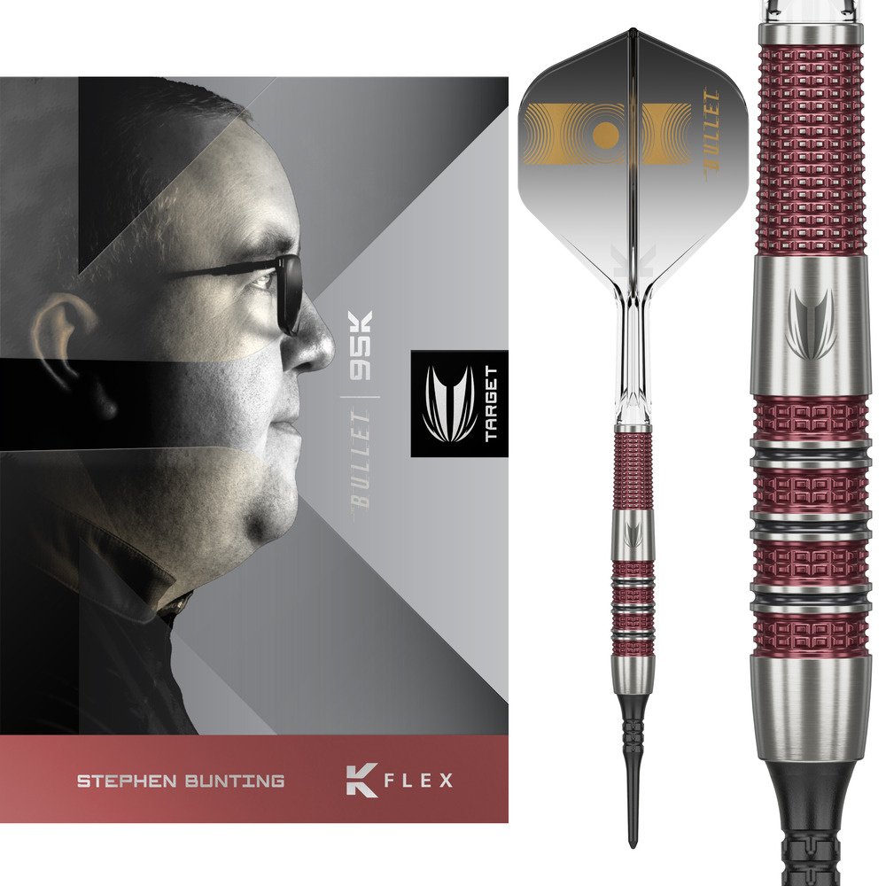 [Tweedekans] Target Stephen Bunting 95K 95% - Soft Tip Darts-19gram