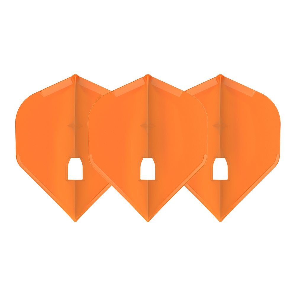 L-Style Champagne L1 Standard Solid Orange - Dart Flights