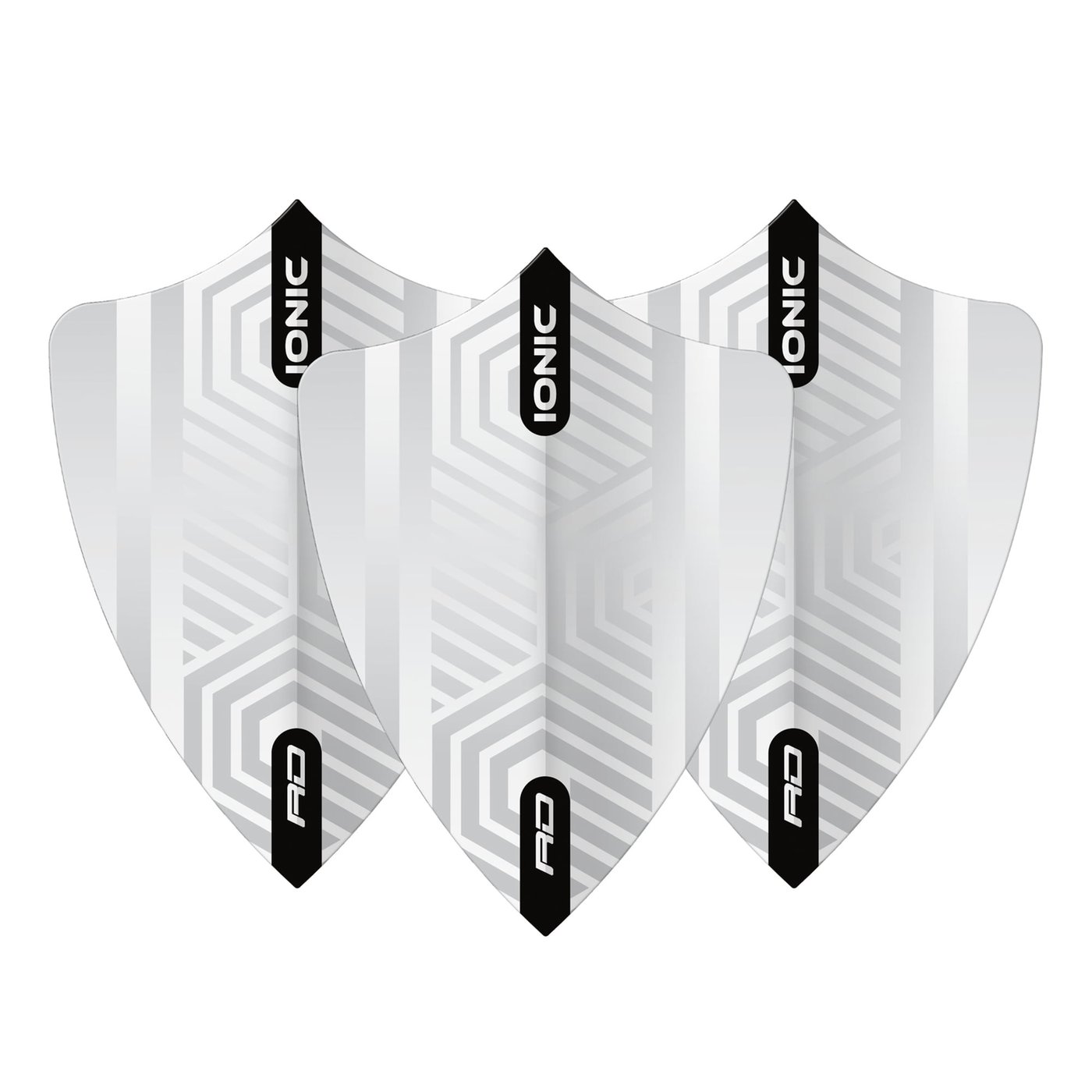 Red Dragon Hardcore Triple Freestyle White Darts Flights