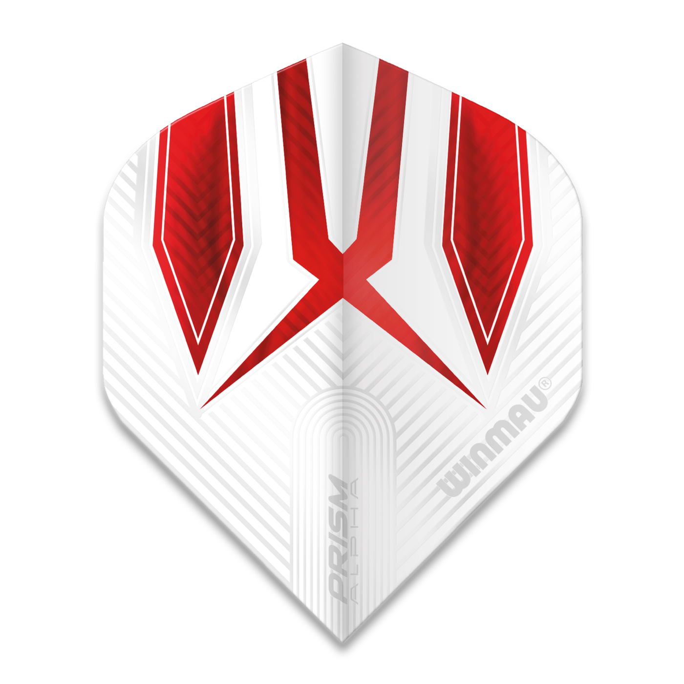 Plumas Winmau Prism Alpha Extra Thick White & Red