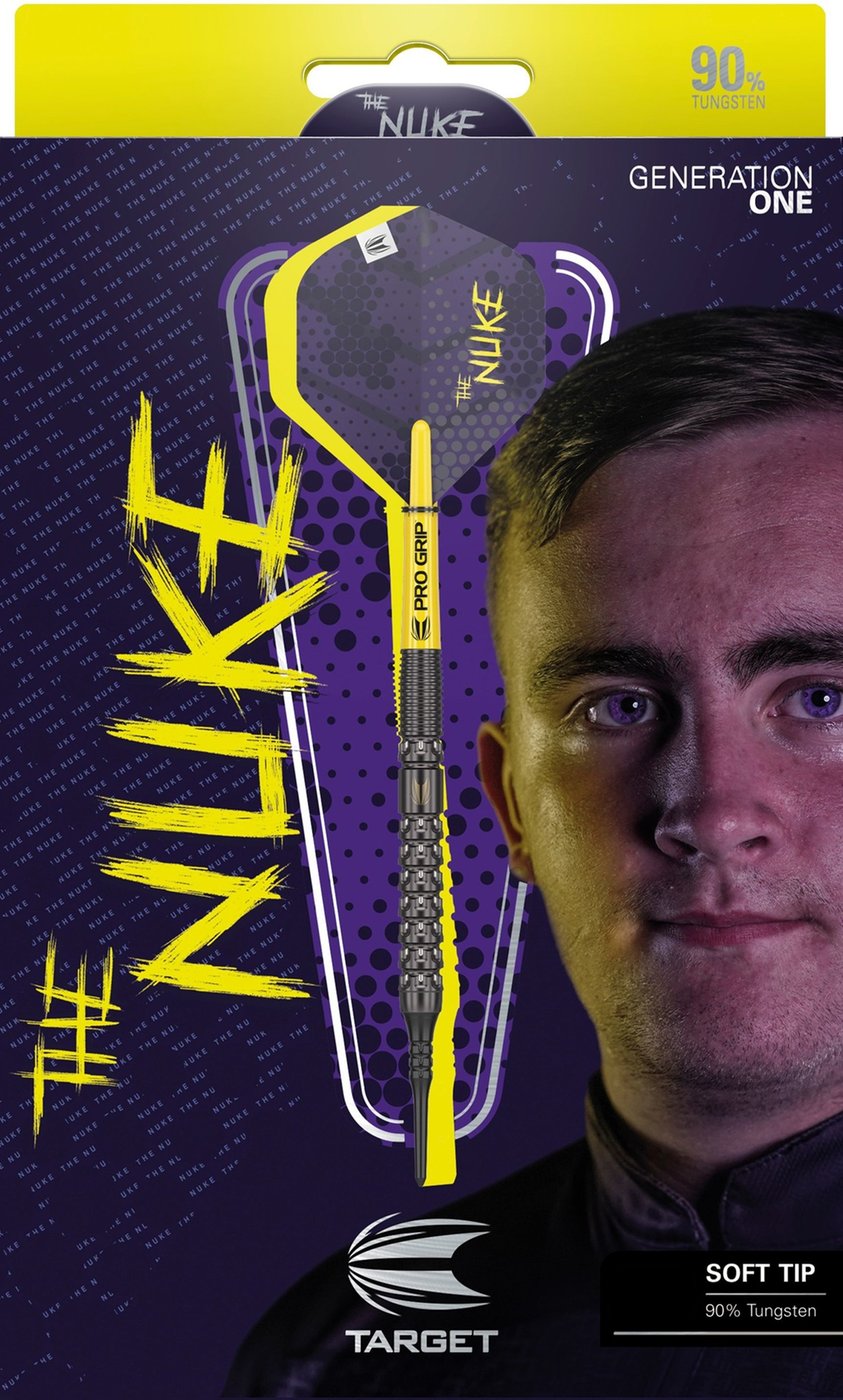 Target Luke Littler G1 90% - Soft Tip Darts - Dartshopper.com