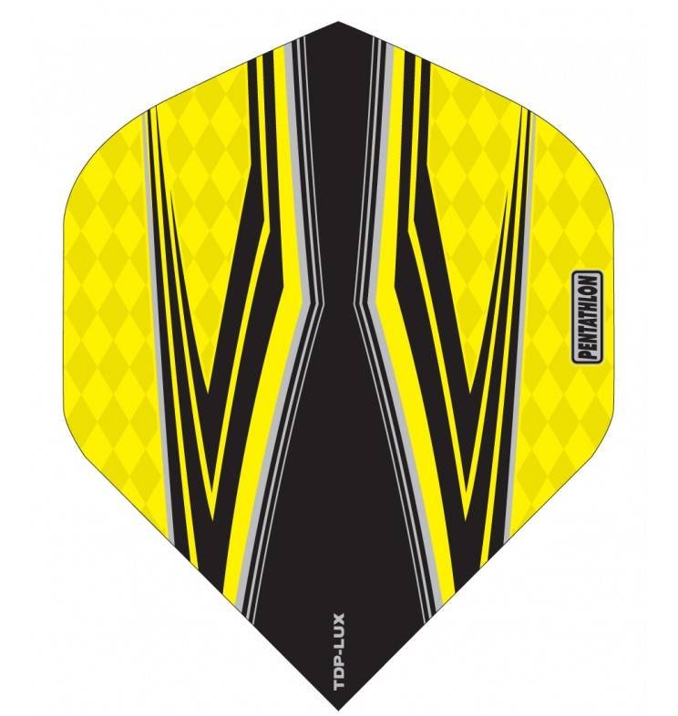 Pentathlon TDP LUX Vision Black/Yellow Darts Flights