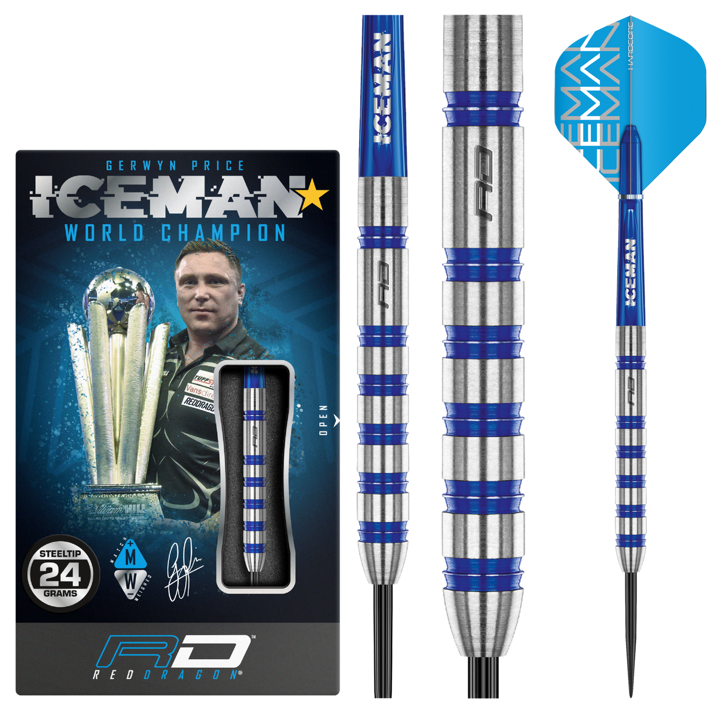 [Tweedekans] Gerwyn Price Iceman Challenger 80% 23 Gram
