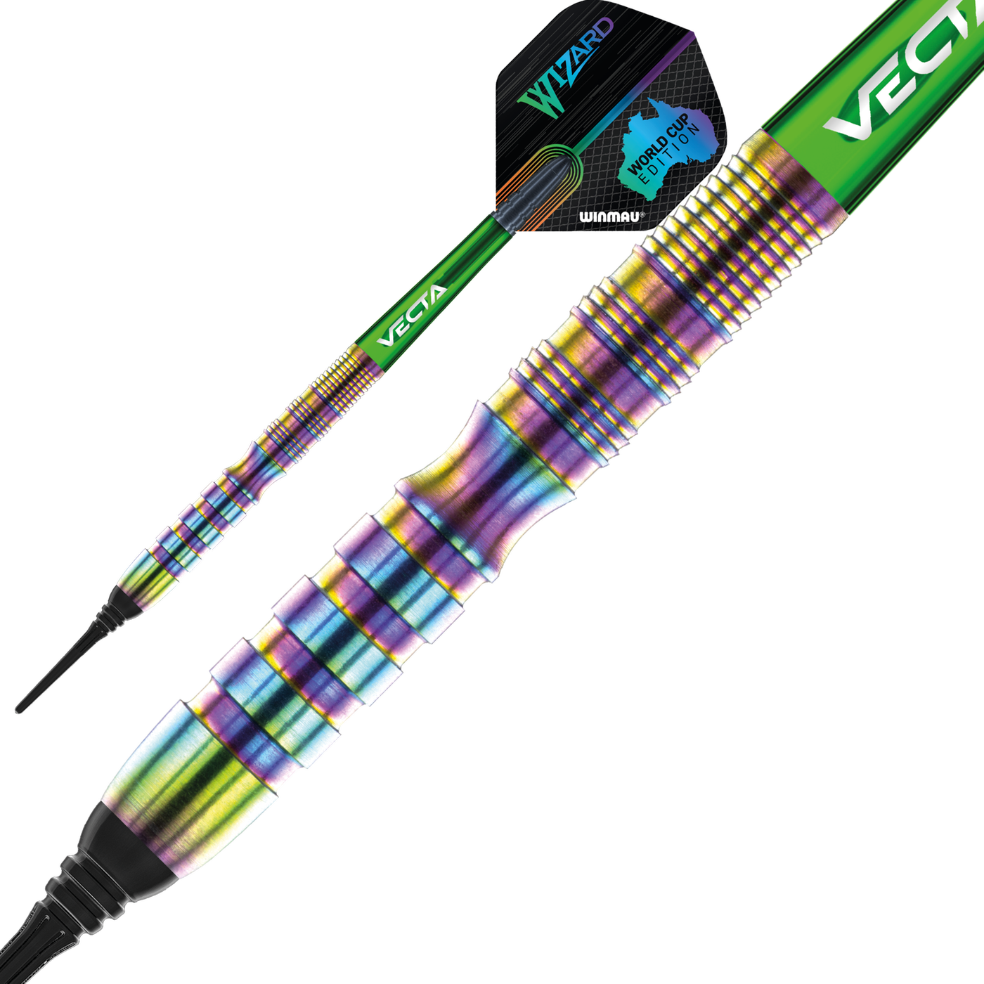 Winmau　Simon withlochワールドカップ!新品未使用ダーツセット Winmau Simon Whitlock World Cup SE 90% - Soft Tip Darts