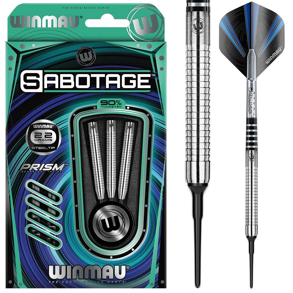 Winmau Sabotage 90% Soft Tip Darts