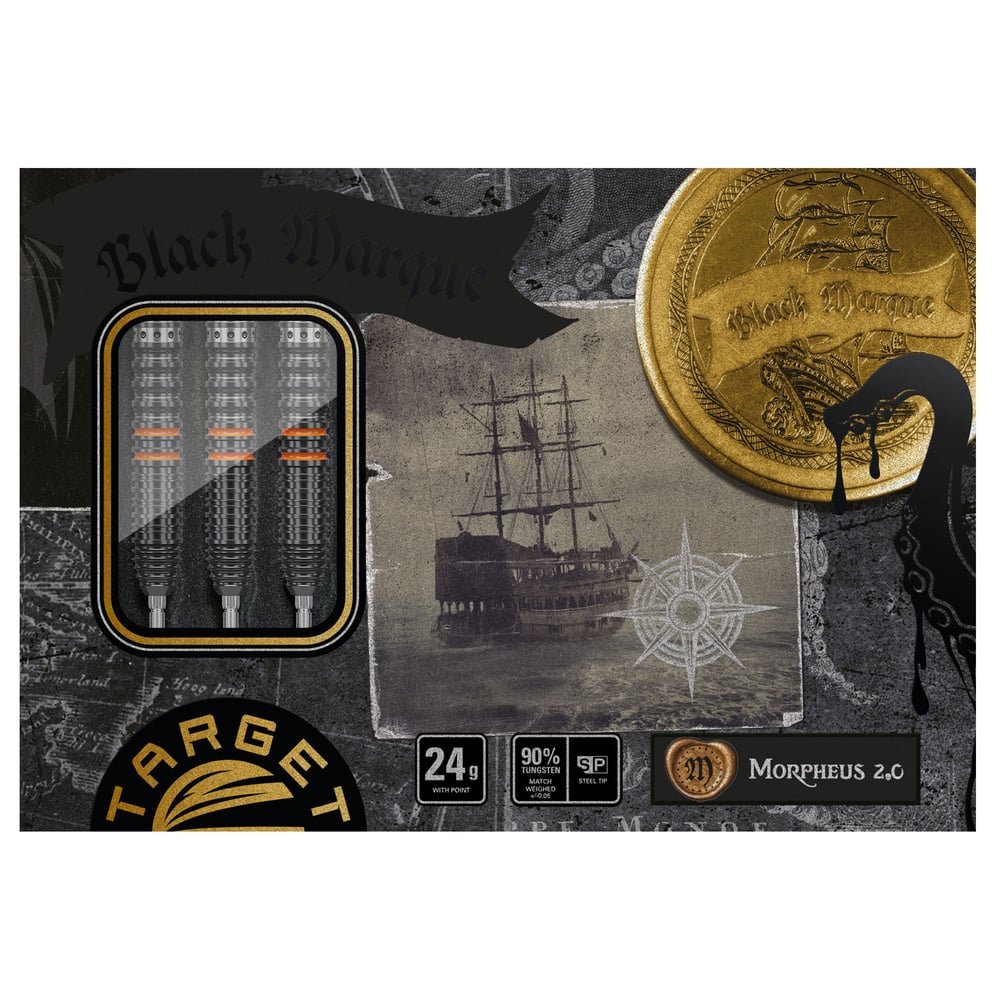 Target Black Marque 18g ダーツ Target Japan Black Marque Morpheus G2 Swiss Point 90% Darts
