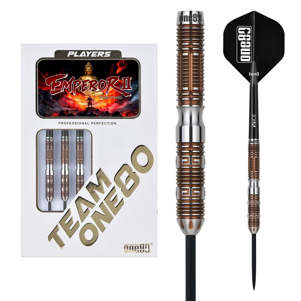 ONE80 Tom Yang Emperor II Bronze 90% - Steel Tip Darts