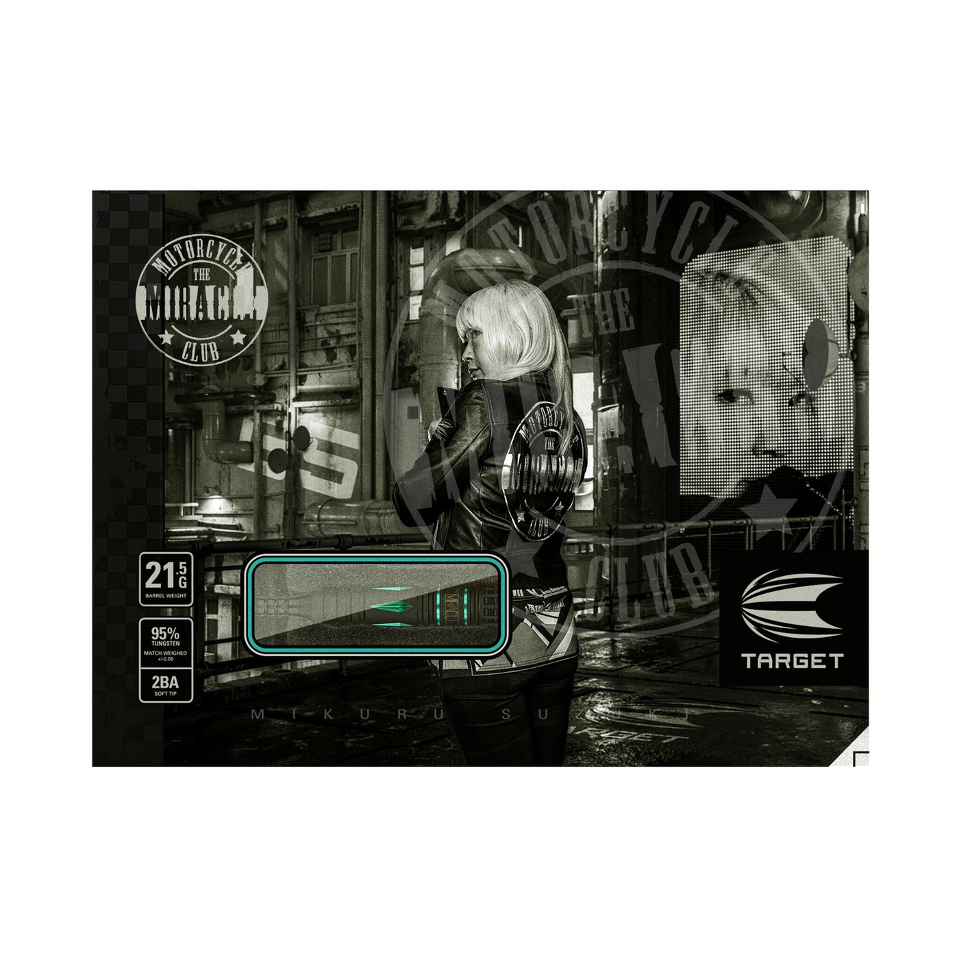 Target Japan Mikuru Suzuki The Miracle G5 95% Soft Tip Darts