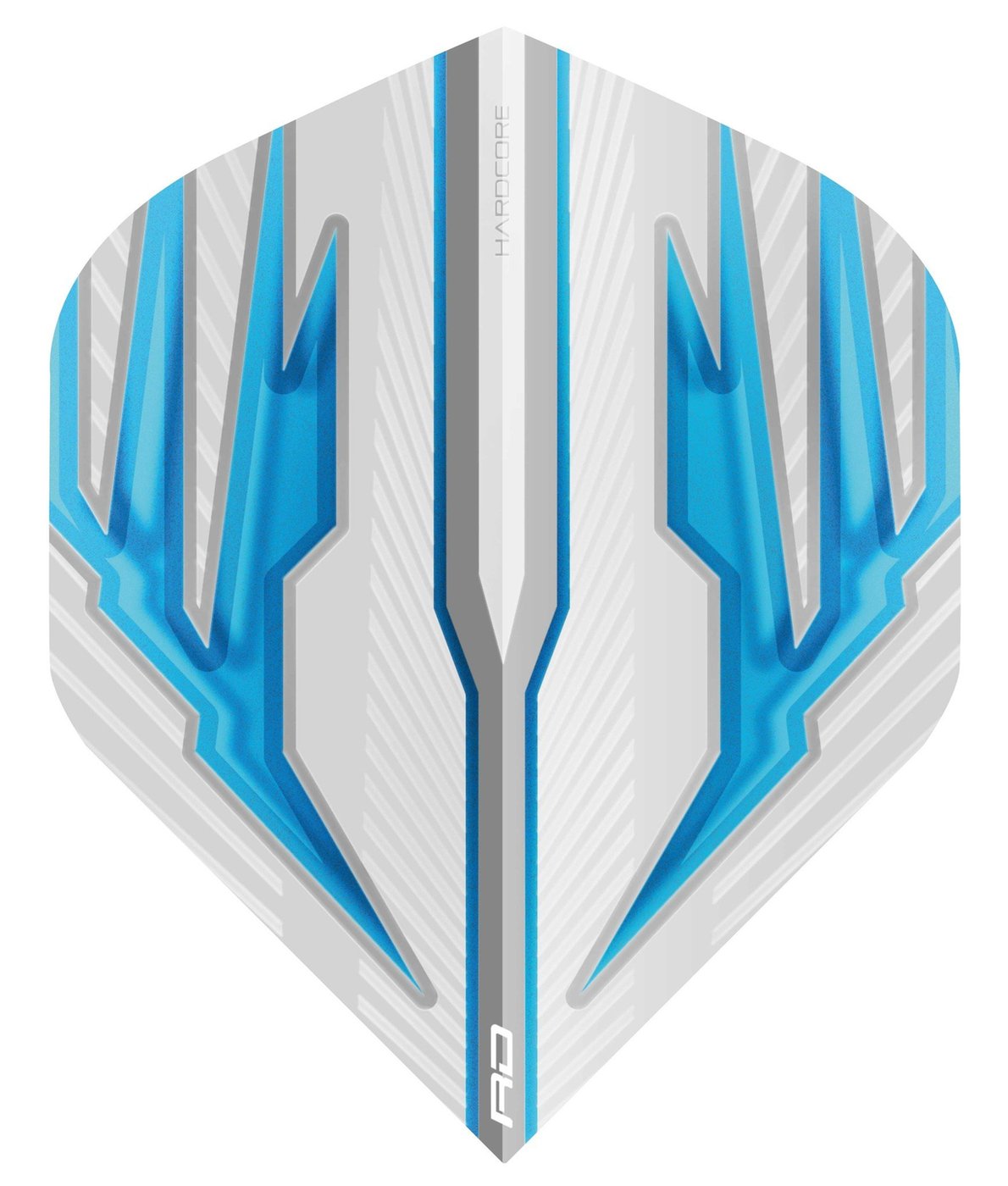 Red Dragon Hardcore Radical White & Blue Darts Flights