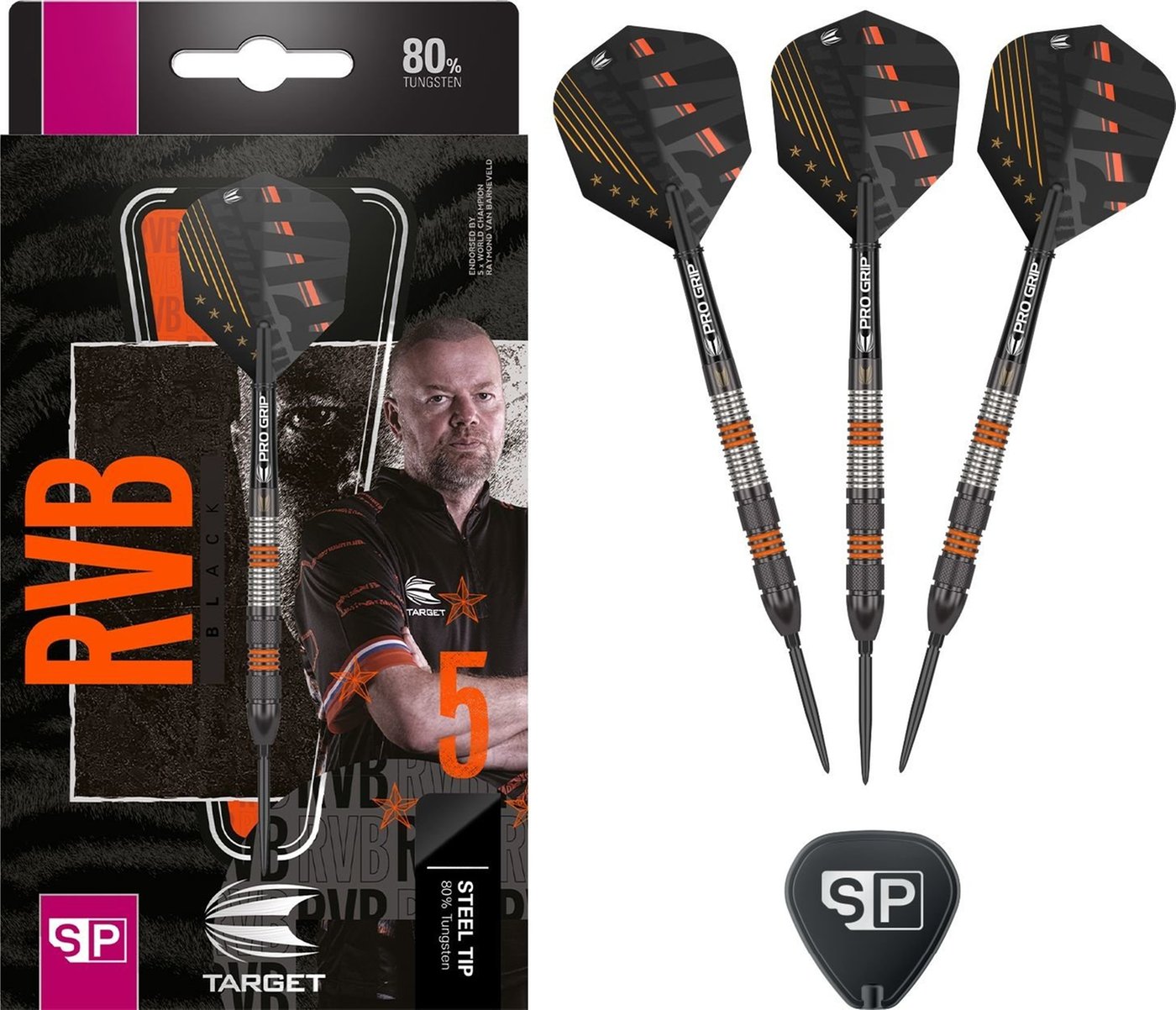 Raymond van Barneveld 18g ダーツセット Raymond van Barneveld Gen 6 SP| Steel Tip Darts | Target Darts