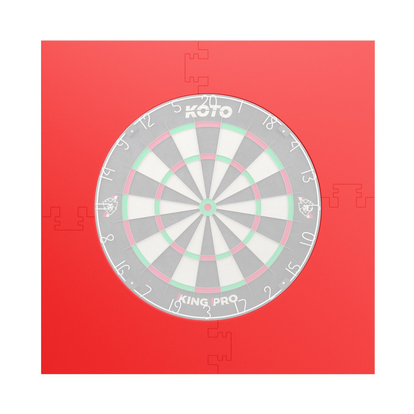 KOTO Square 4 PCS – Dartboard Surround