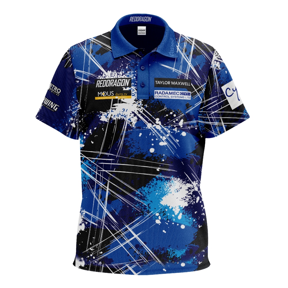 Red Dragon Luke Humphries World Champion Tour Polo - Dart Shirt