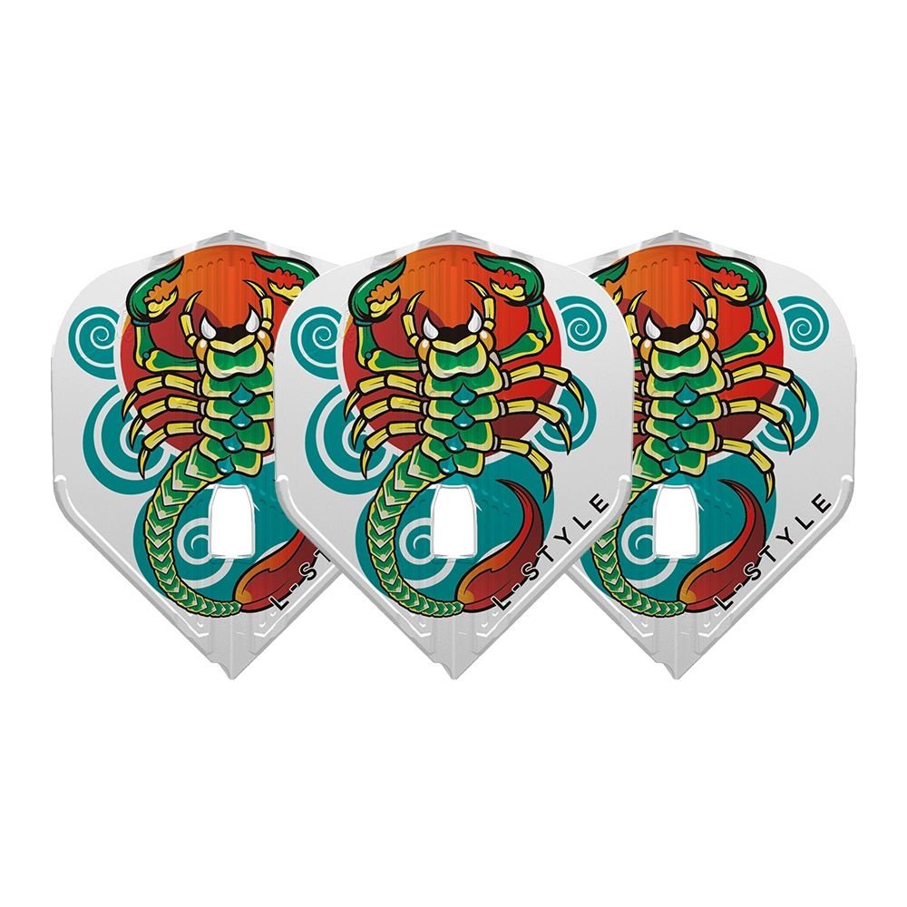 L-Style Champagne L1 Kami Deta Hedman White Darts Flights